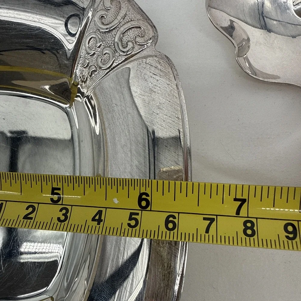 VTG Triumph International Deep Silver Two‎ Piece Party Set MCM 1950s 60s